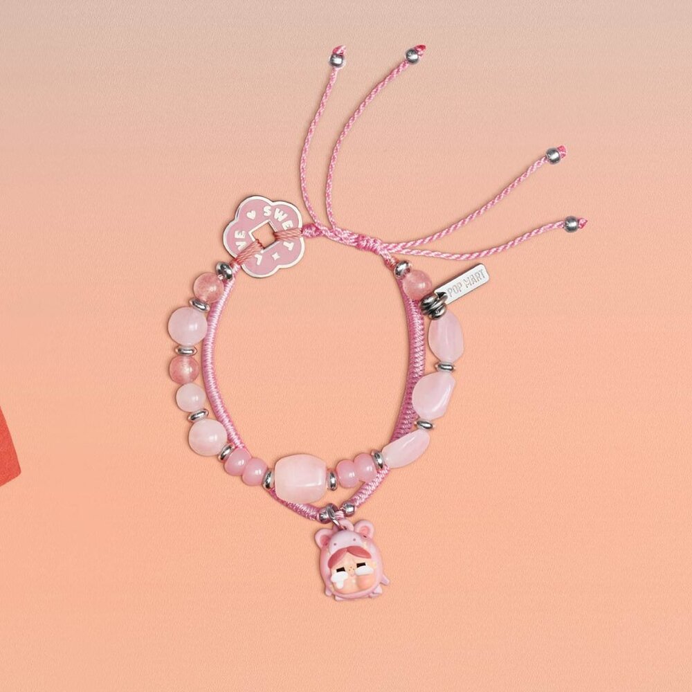 Pop Mart Have a Good Run Series Bracelet – Sweet Love (Crybaby)